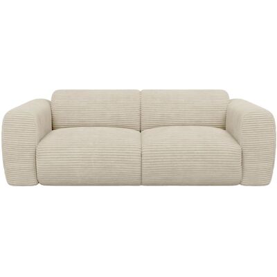 Canapé Velours Pogni 3 Places - Sofa - Publicité Canapé Velours Pogni 3 Places - Sofa - Publicité