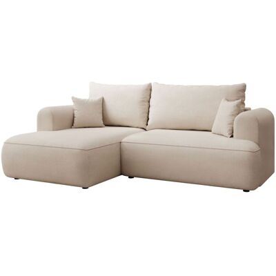 Selsey Canapé d'angle gauche, en tissu chenille easy-clean, crème Beige 238x93x238cm - Publicité Selsey Canapé d'angle gauche, en tissu chenille easy-clean, crème Beige 238x93x238cm - Publicité