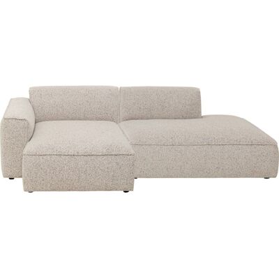 Kare Design Canapé d'angle gauche 4 places en polyester mélangé gris Gris 257x73x145cm - Publicité Kare Design Canapé d'angle gauche 4 places en polyester mélangé gris Gris 257x73x145cm - Publicité