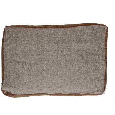 Pomax Coussin en lin naturel 60x40 Gris 60x1x40cm - Publicité Pomax Coussin en lin naturel 60x40 Gris 60x1x40cm - Publicité