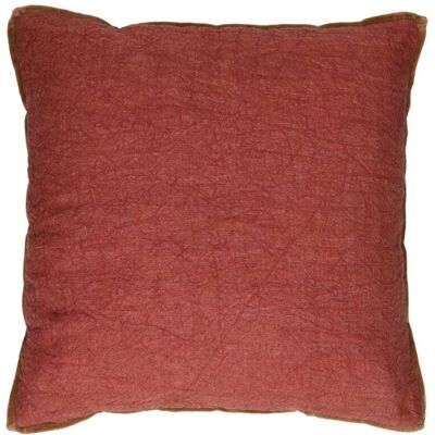 Pomax Coussin en coton rose 45x45 Rose 45x1x45cm - Publicité Pomax Coussin en coton rose 45x45 Rose 45x1x45cm - Publicité