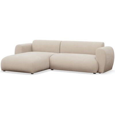 Selsey Canapé d angle convertible, entretien facile, gauche, crème Beige 262x74x262cm - Publicité Selsey Canapé d angle convertible, entretien facile, gauche, crème Beige 262x74x262cm - Publicité