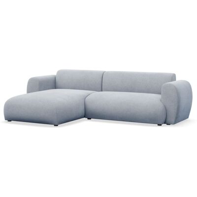 Selsey Canapé d angle convertible, tissu chenille, gauche, bleu clair Bleu 262x74x262cm - Publicité Selsey Canapé d angle convertible, tissu chenille, gauche, bleu clair Bleu 262x74x262cm - Publicité
