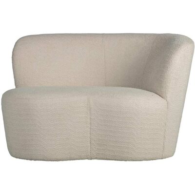 WOOOD Canapé 1 place droit en bouclé crème Beige 80x73x112cm - Publicité WOOOD Canapé 1 place droit en bouclé crème Beige 80x73x112cm - Publicité