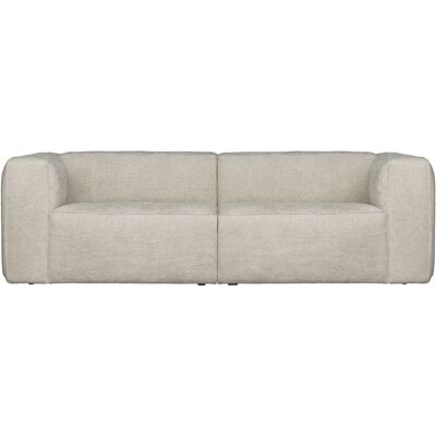 WOOOD Canapé 3,5 places en tissu mélangé naturel Beige 96x73x242cm - Publicité WOOOD Canapé 3,5 places en tissu mélangé naturel Beige 96x73x242cm - Publicité