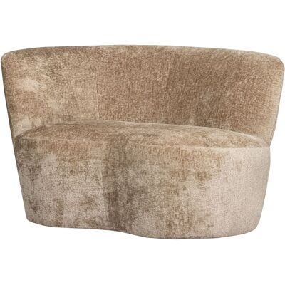 WOOOD Petit canapé gauche taupe Taupe 80x73x112cm - Publicité WOOOD Petit canapé gauche taupe Taupe 80x73x112cm - Publicité