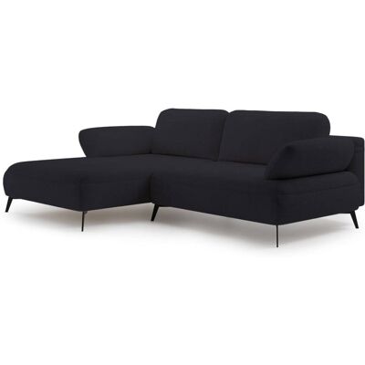Selsey Canapé d angle convertible en tissu chenille, côté gauche, anthracite Noir 284x75x284cm - Publicité Selsey Canapé d angle convertible en tissu chenille, côté gauche, anthracite Noir 284x75x284cm - Publicité