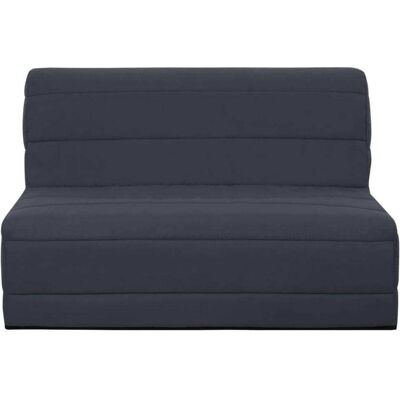 Relaxima Banquette convertible bz 2 places pearl gris Gris 190x90x140cm - Publicité Relaxima Banquette convertible bz 2 places pearl gris Gris 190x90x140cm - Publicité