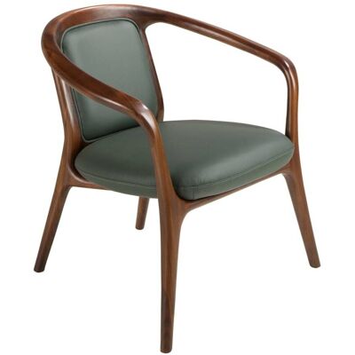 Angel Cerda Fauteuil en similicuir vert foncé Vert 64x72x71cm - Publicité Angel Cerda Fauteuil en similicuir vert foncé Vert 64x72x71cm - Publicité