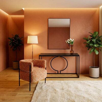 Kare Design Fauteuil en polyester mélangé orange Orange 66x76x73cm - Publicité Kare Design Fauteuil en polyester mélangé orange Orange 66x76x73cm - Publicité