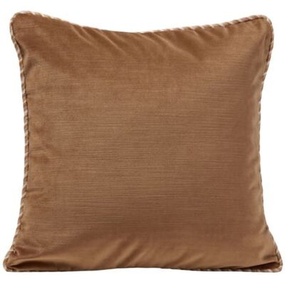 Madura Housse de coussin en polyester marron 40x40 cm Marron 40x40cm - Publicité Madura Housse de coussin en polyester marron 40x40 cm Marron 40x40cm - Publicité