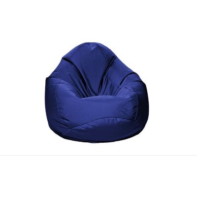 Jumbo Bag Pouf poire imperméable - bleu fonce Bleu 80x130x80cm - Publicité Jumbo Bag Pouf poire imperméable - bleu fonce Bleu 80x130x80cm - Publicité