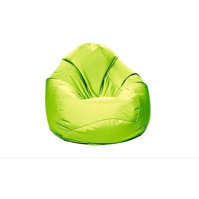Jumbo Bag Pouf poire imperméable - vert anis Vert 80x130x80cm - Publicité Jumbo Bag Pouf poire imperméable - vert anis Vert 80x130x80cm - Publicité