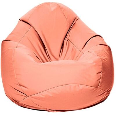 Jumbo Bag Pouf poire imperméable - peach Rose 80x130x80cm - Publicité Jumbo Bag Pouf poire imperméable - peach Rose 80x130x80cm - Publicité