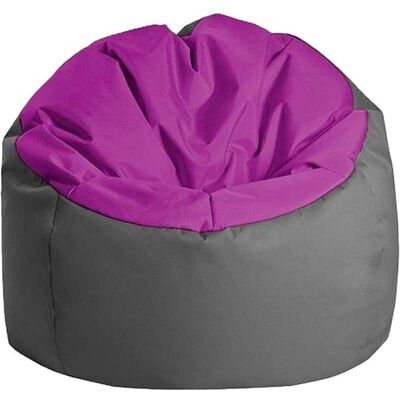 Jumbo Bag Pouf rond bowie - aubergine Violet 70x70x70cm - Publicité Jumbo Bag Pouf rond bowie - aubergine Violet 70x70x70cm - Publicité