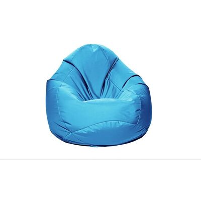 Jumbo Bag Pouf poire imperméable - bleu petrole Bleu 80x130x80cm - Publicité Jumbo Bag Pouf poire imperméable - bleu petrole Bleu 80x130x80cm - Publicité