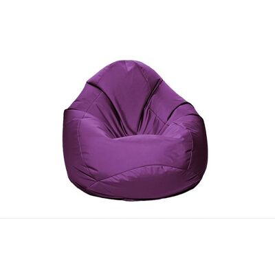 Jumbo Bag Pouf poire imperméable - aubergine Violet 80x130x80cm - Publicité Jumbo Bag Pouf poire imperméable - aubergine Violet 80x130x80cm - Publicité
