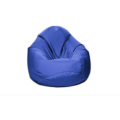 Jumbo Bag Pouf poire imperméable - bleu roi Bleu 80x130x80cm - Publicité Jumbo Bag Pouf poire imperméable - bleu roi Bleu 80x130x80cm - Publicité