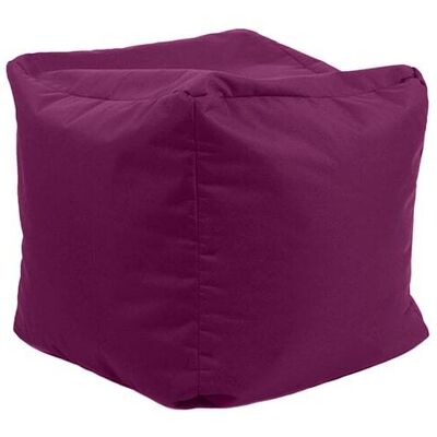 Jumbo Bag Repose pieds imperméable - aubergine Violet 40x40x40cm - Publicité Jumbo Bag Repose pieds imperméable - aubergine Violet 40x40x40cm - Publicité