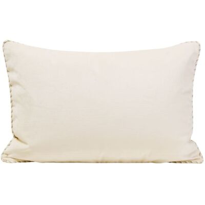 Madura Housse de coussin en velours lumineux ecru 40x60 cm Blanc 40x60cm - Publicité Madura Housse de coussin en velours lumineux ecru 40x60 cm Blanc 40x60cm - Publicité
