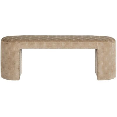 WOOOD Canapé 1 place en tissu naturel Beige 46x46x130cm - Publicité WOOOD Canapé 1 place en tissu naturel Beige 46x46x130cm - Publicité