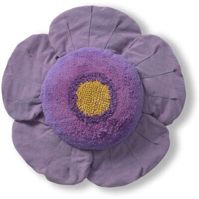 Lorena Canals Coussin de sol enfant en coton violet ø80 cm Violet 80x1x80cm - Publicité Lorena Canals Coussin de sol enfant en coton violet ø80 cm Violet 80x1x80cm - Publicité