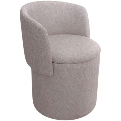 Amadeus Pouf fauteuil taupe marron Marron 0x57x49cm - Publicité Amadeus Pouf fauteuil taupe marron Marron 0x57x49cm - Publicité