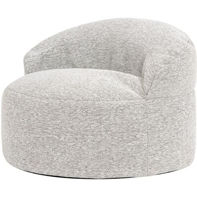 Icon Pouf poire fauteuil d'appoint décoratif en tissu tissé, naturel Beige 86x61x86cm - Publicité Icon Pouf poire fauteuil d'appoint décoratif en tissu tissé, naturel Beige 86x61x86cm - Publicité