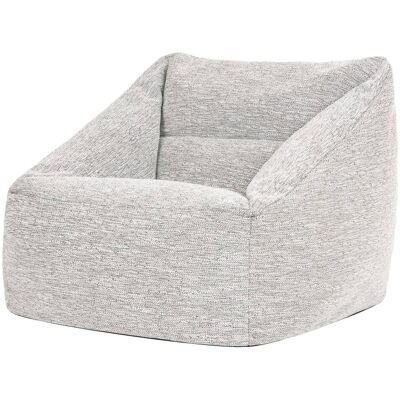 Icon Pouf poire fauteuil en tissu tissé, naturel Beige 70x65x70cm - Publicité Icon Pouf poire fauteuil en tissu tissé, naturel Beige 70x65x70cm - Publicité