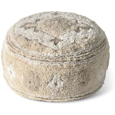 Lorena Canals Pouf enfant persan naturel ø45cm Beige 45x20x45cm - Publicité Lorena Canals Pouf enfant persan naturel ø45cm Beige 45x20x45cm - Publicité