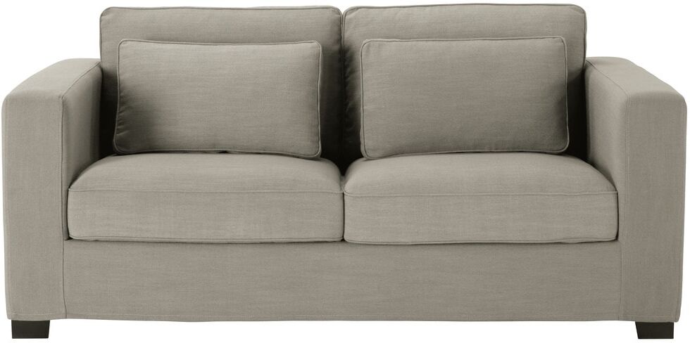 Maisons du Monde Canapé 3 places gris clair Milano Maisons du Monde Canapé 3 places gris clair Milano