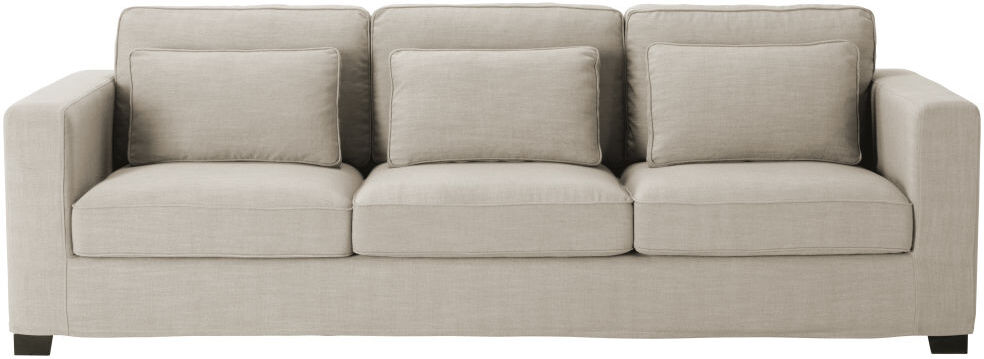 Maisons du Monde Canapé 4 places beige Milano Maisons du Monde Canapé 4 places beige Milano