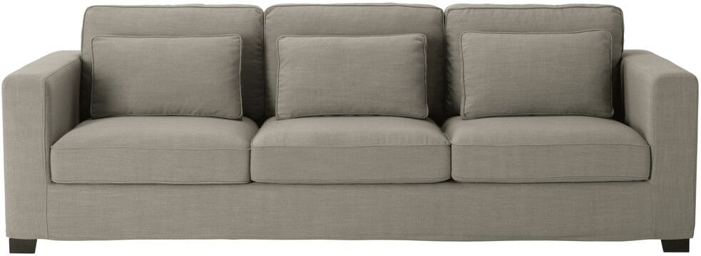 Maisons du Monde Canapé 4 places gris clair Milano Maisons du Monde Canapé 4 places gris clair Milano