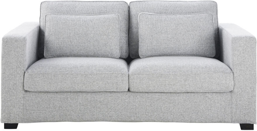 Maisons du Monde Canapé-lit 2/3 places gris clair chiné, matelas 6 cm Milano Maisons du Monde Canapé-lit 2/3 places gris clair chiné, matelas 6 cm Milano