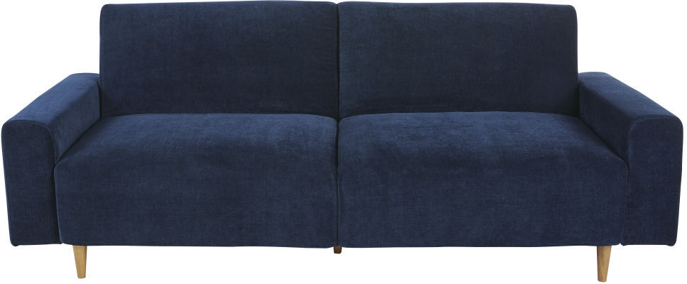 Maisons du Monde Canapé-lit 3 places bleu foncé Russel