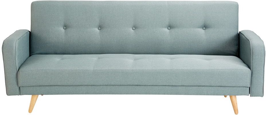 Maisons du Monde Canapé-lit 3 places vert d'eau Broadway Maisons du Monde Canapé-lit 3 places vert d'eau Broadway