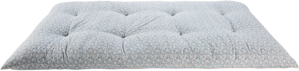 Maisons du Monde Matelas gaddiposh en coton bleu clair imprimé floral 90x190 Maisons du Monde Matelas gaddiposh en coton bleu clair imprimé floral 90x190