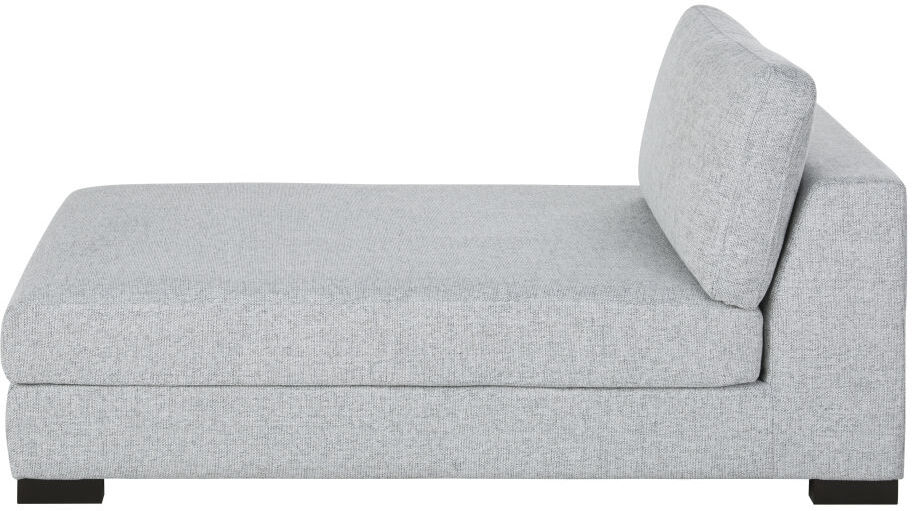 Maisons du Monde Méridienne pour canapé modulable gris clair chiné Terence Maisons du Monde Méridienne pour canapé modulable gris clair chiné Terence