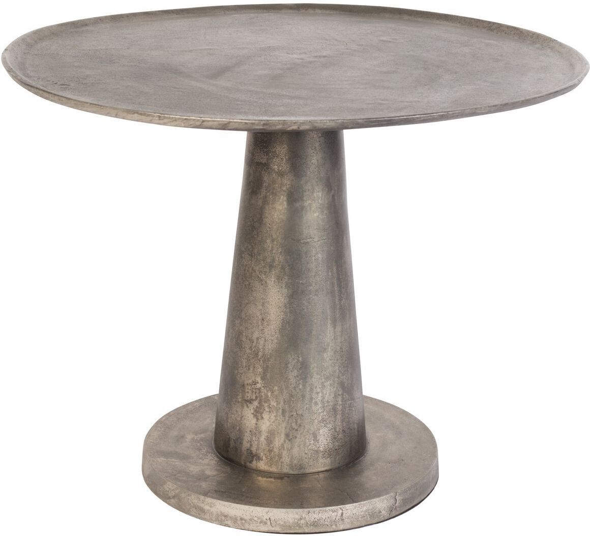 Dutchbone Table d'appoint brute en laiton gris Argent 63x50x63cm