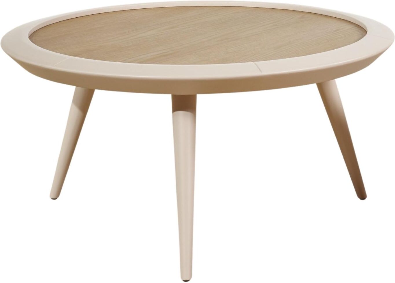 Robin des Bois Grande table basse gigogne naturel Rose 80x40x80cm