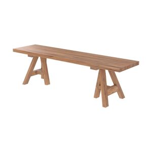 Rendez-Vous Deco Banc en bois de teck recycle 160 cm Marron 160x45x40cm