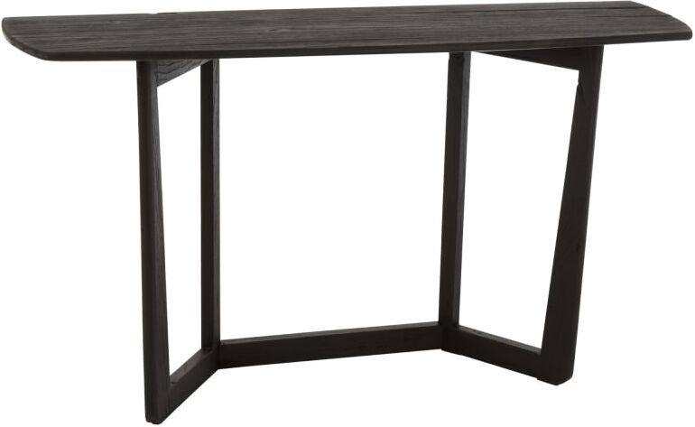 Meubles & Design Console moderne 140cm en bois noir Noir 140x78x40cm