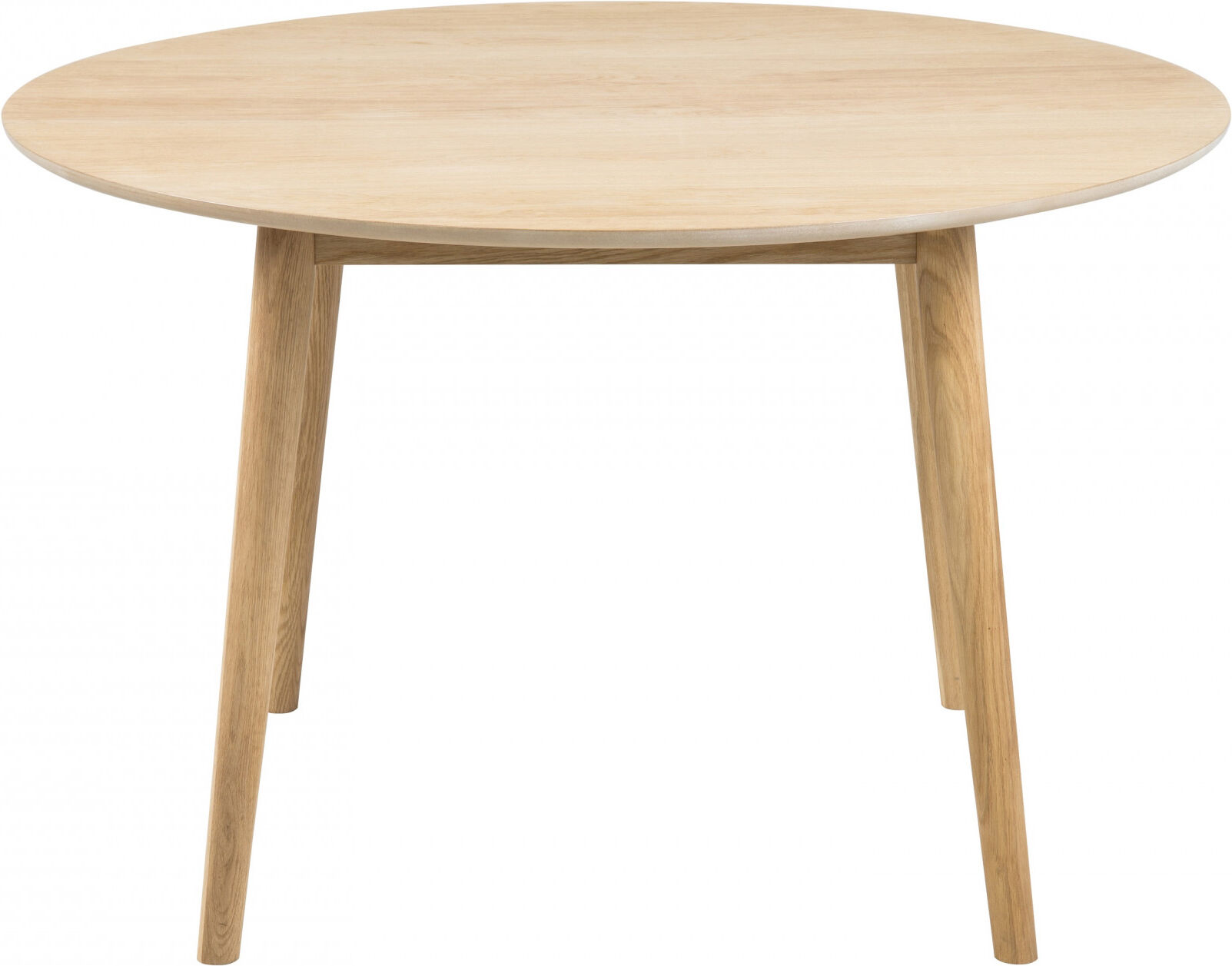 Hellin Table ronde en bois clair L120 Marron 120x75x120cm