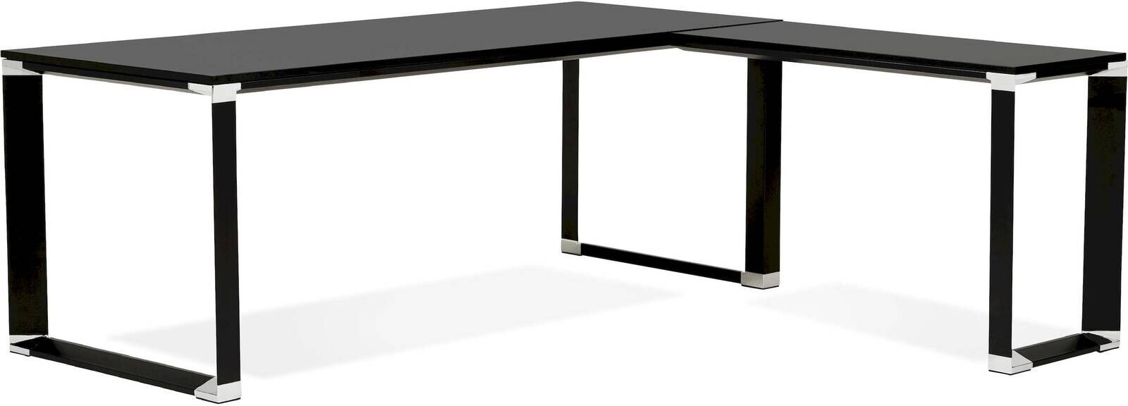 Kokoon Design Bureau Bois Noir Noir 200x74x200cm