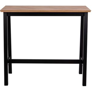 Hellin Table haute rectangulaire en bois L120 Marron 120x105x60cm