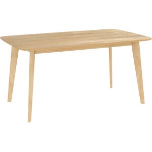 Rendez-Vous Deco Table rectangulaire 6 personnes en bois clair 150 cm Marron 150x75x90cm