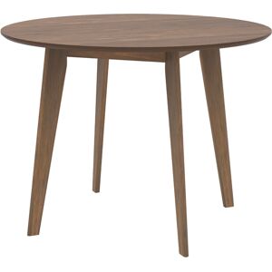 Rendez-Vous Deco Table ronde 4 personnes en bois fonce D100 cm Marron 100x75x100cm