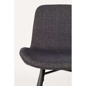 Mathi Design Chaise de repas tissu gris foncé - Publicité