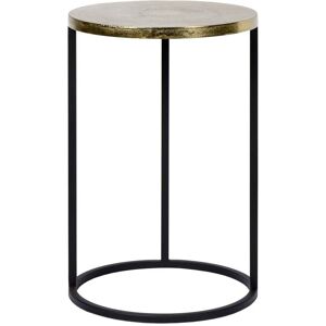 Atmooz Table basse autour du noir en table d'appoint dorée hauteur 55 cm Noir 35x55x35cm - Publicité Atmooz Table basse autour du noir en table d'appoint dorée hauteur 55 cm Noir 35x55x35cm - Publicité