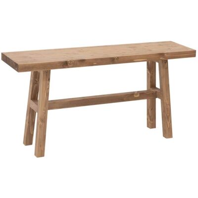 DECOWOOD Tabouret en bois massif chêne foncé - Tabouret - Publicité DECOWOOD Tabouret en bois massif chêne foncé - Tabouret - Publicité